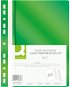 Q-CONNECT A4 s euroděrováním, zelený - balení 10 ks - Desky na dokumenty