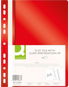 Q-CONNECT A4 with Euroderm, red - pack of 10 - Document Folders