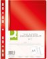 Q-CONNECT A4 s euroděrováním, červený - balení 10 ks - Desky na dokumenty