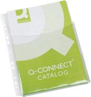 Q-CONNECT A4 / 180 Mikron, glänzend - Packung a 5 Stück - Prospekthülle