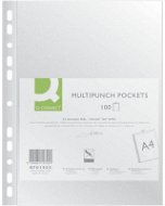 Sheet Potector Q-CONNECT A4/50 Microns, Matt - Package 100 pcs - Eurofolie