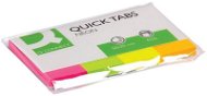 Q-CONNECT 20 x 50mm, 4 x 50 Sheets, Neon - Sticky Notes