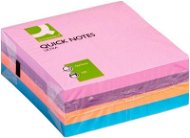 Sticky Notes Q-CONNECT 76 x 76mm, 4 x 80 Sheets, Mix of Colours - Samolepicí bloček