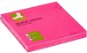 Sticky Notes Q-CONNECT 76 x 76mm, 75 sheets, Pink - Samolepicí bloček