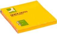 Sticky Notes Q-CONNECT 76 x 76mm, 75 Sheets, Orange - Samolepicí bloček