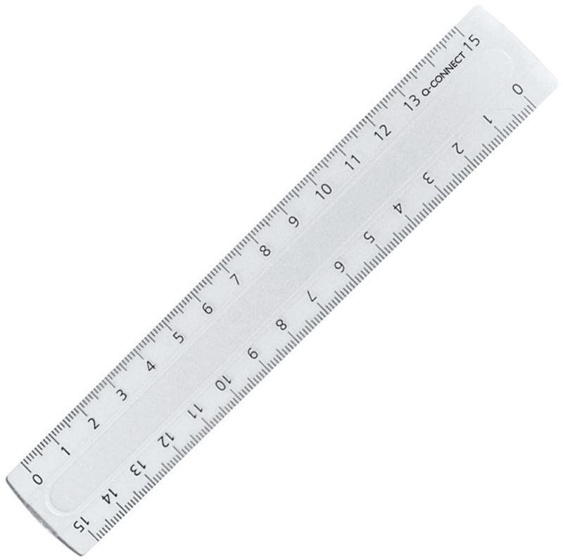 Q-CONNECT átlátszó 15 cm