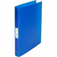 Q-CONNECT Four-ring Binder, A4, 2.5cm, Blue - Pack of 12 - Ring Binder