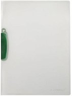 Q-CONNECT A4, s výklopným klipem, zelená spona, 1 ks - Document Folders