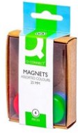 Q-CONNECT 25 mm, mix barev, sada 4 ks - Magnet