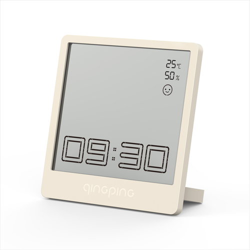 QINGPING Bluetooth Clock - beige - Alarm Clock - Main image
