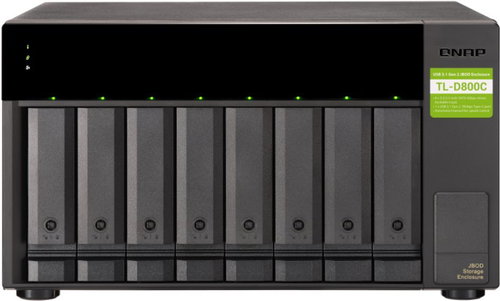 QNAP TL-D800C - NAS Expansion Unit - Main image