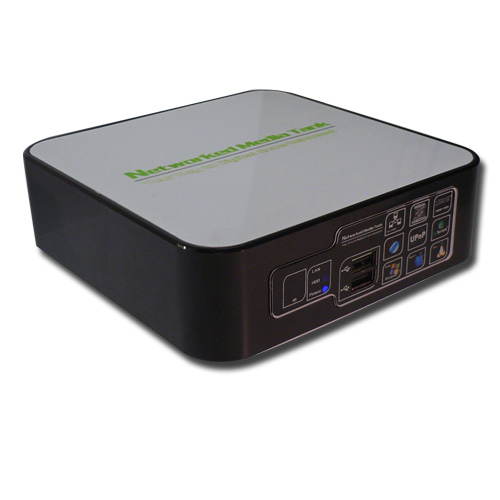 eGreat HDD Media Player EG-M31A, bez HDD, DivX/ XviD/ H.264/ MKV/ DVD/ MP3/ WMA/ OGG/ JPEG přehrávač - - - Main image