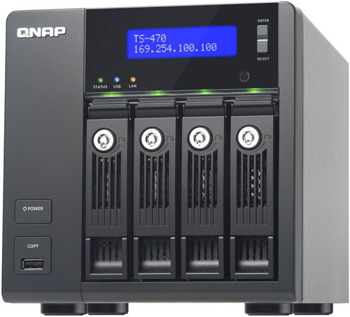  QNAP TS-470  - Data Storage - Main image
