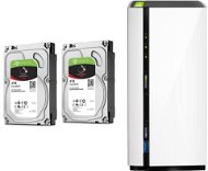 QNAP TS-228 + 2 x 3 Terabyte HDD RAID1 - Datenspeicher