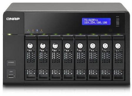 QNAP TS-869 Pro Turbo NAS - Data Storage - Main image