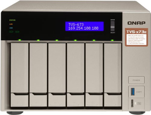 QNAP TVS-673e-8G -  NAS  - Main image