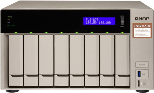 QNAP TVS-873e-8G -  NAS  - Main image