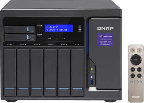 QNAP TVS-882-i5-16G - Data Storage - Main image