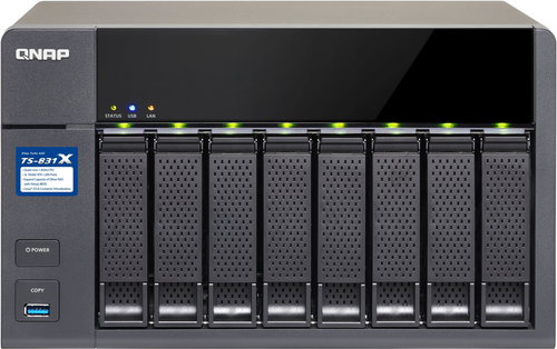 QNAP TS-831X-8G - Datenspeicher - Hauptbild