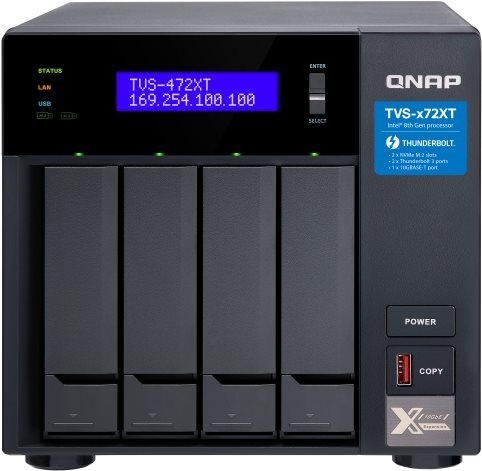 QNAP TVS-472XT-PT-4G -  NAS  - Main image