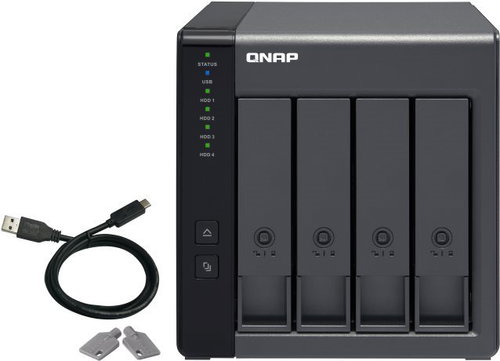 QNAP TR-004 Main image QNAP TR-004 - Hard Drive Enclosure - Main image