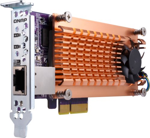 QNAP QM2-2P10G1TA - Erweiterungskarte - Hauptbild