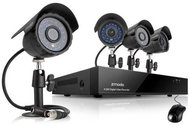 Zmodem 4-channel DVR + 4X IR Camera - Camera System