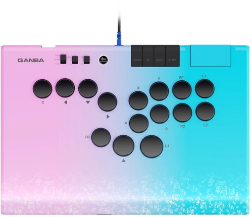 QANBA Ruby Phantom – arkádový ovladač - PC - Arcade Stick - Main image