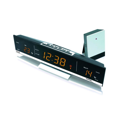 TECHNOLINE WS 6810 oranžové LED - Radio Controlled Clock  - Main image