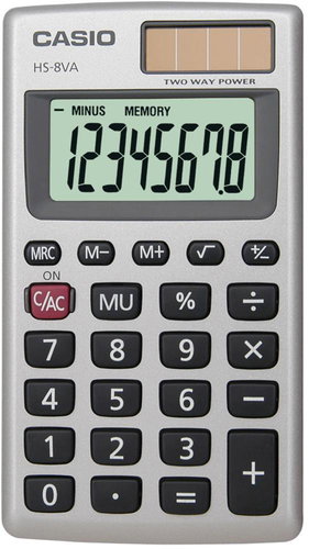 CASIO HS 8 VA - Calculator - Main image