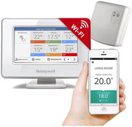 Honeywell EvohomeTouch riadiaca jednotka WiFi s napájaním + reléová jednotka - Súprava na vykurovanie