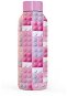 Quokka Solid Kids termoska pro děti 510 ml, pink bricks - Thermos
