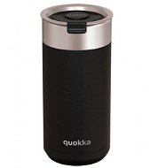 Quokka Boost termobögre szűrővel 400 ml, Carbon black - Thermo bögre