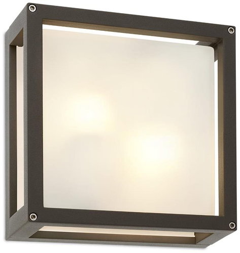 Redo 9892 - Outdoor Wall Lamp BRICK 2xE27/42W/230V IP54 - Wall Lamp - Main image