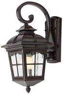 Redo 9664 - Outdoor Wall Lamp YORK 1xE14/70W/230V IP44 - Wall Lamp
