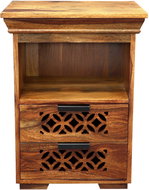 Raavi Bedside table Mira natural - Night Stand