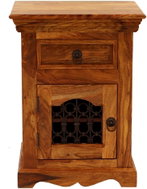 Raavi Bedside table Jali natural - Night Stand