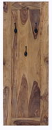 Raavi Rami Hanger with 3 hooks only stain - Coat Hanger