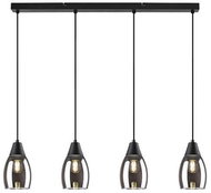 RABALUX Pendant lamp ILMARI 72184 72 cm black/copper - Ceiling Light