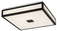 Rabalux 75033 ZOYA LED fürdőszobai lámpa, 40×40 cm, fekete - Mennyezeti lámpa