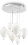 Ideal Lux Clo Wn SP8 pendant luminaire 8x G9 LED 3 W 50 cm white - Ceiling Light
