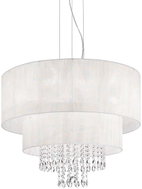 Ideal Lux Opera SP6 pendant luminaire 6x E27 60 W without power supply 71 cm white - Ceiling Light