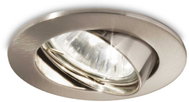 Ideal Lux S Wing ceiling luminaire 1x GU10 50 W without source 8,2 cm nickel - Ceiling Light