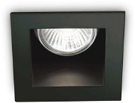 Ideal Lux Funky FI1 podhledové svítidlo 1x GU10 50 W bez zdroje 9 cm hranaté černé - Dekorativní osvětlení