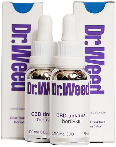 10% CBD tinktura 30 ml – borůvka - Voucher: - Main image