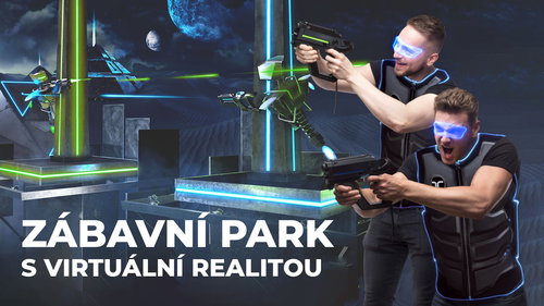 VR PAINTBALL pro 4 hráče (30 minut) - Voucher: - Main image