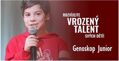 Genoskop Junior Duo (pro 2 osoby) - vrozené talenty a vlohy - Voucher: - Main image