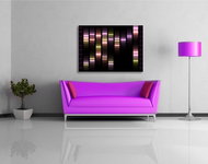 Genoportrét – obraz Vaší jedinečnosti v DNA. Varianta Duo (zobrazeny 2 osoby), vel.XL (800 x 600 mm) - Voucher: