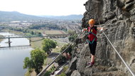 Via Ferrata: Zajištěné cesty na Pastýřské stěně v Děčíně pro 2 osoby - Voucher: