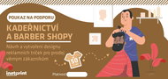 iNETPrint – Pomoc oblíbenému Barber Shopu: Vytvoření designu a výroba 50 ks triček - Voucher: